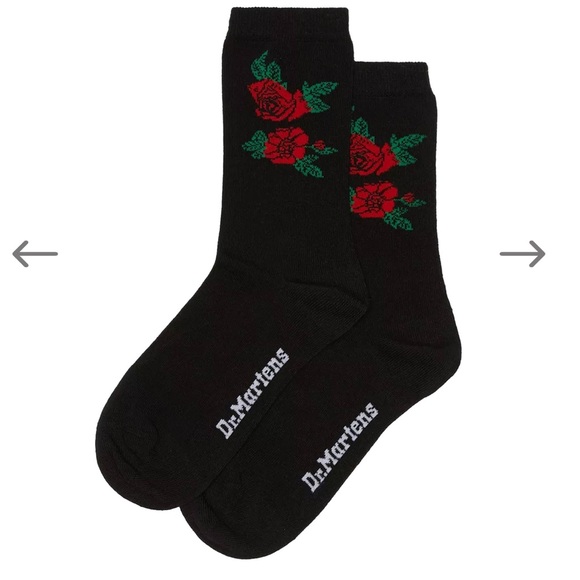 Dr. Martens Accessories - Dr. Martens Rose Vonda Short Socks NWT Unisex